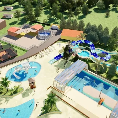 Kemp Mobil 8 Personnes 4 Etoiles 16 Hectares De Foret 2 Salles De Bain A Mimizan 40 M2 Standing Aureilhan (Landes)