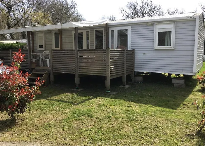 Mobil Home 8 Personnes 4 Etoiles 16 Hectares De Foret 2 Salles De Bain A Mimizan 40 M2 Haut Standing * 欧雷扬